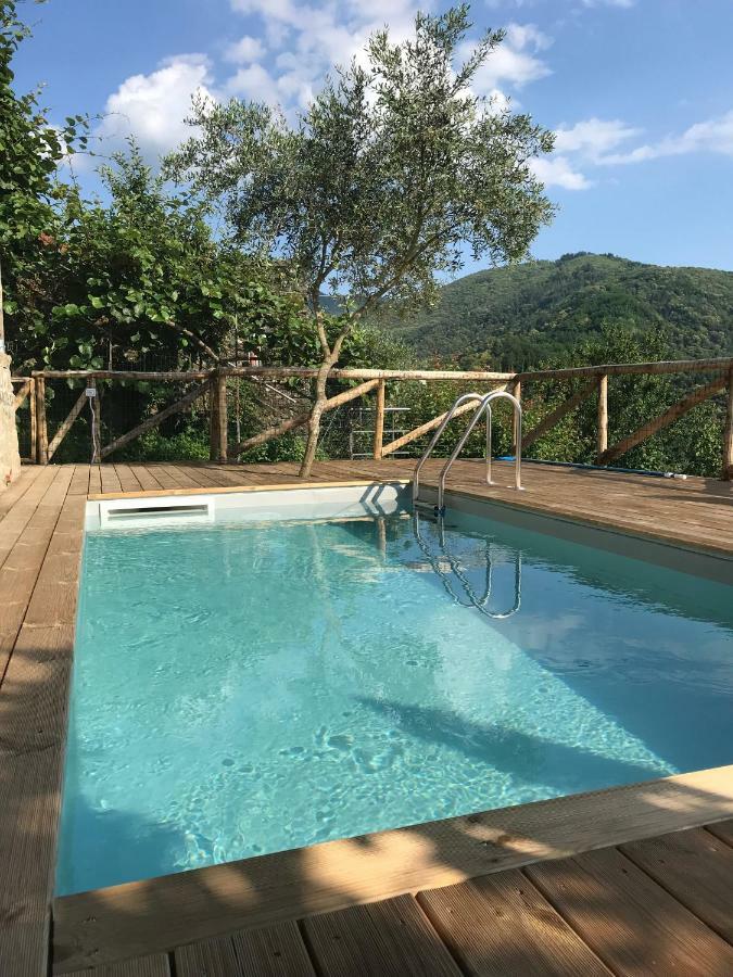 Willa Piscina Con Vista Bagni di Lucca Zewnętrze zdjęcie
